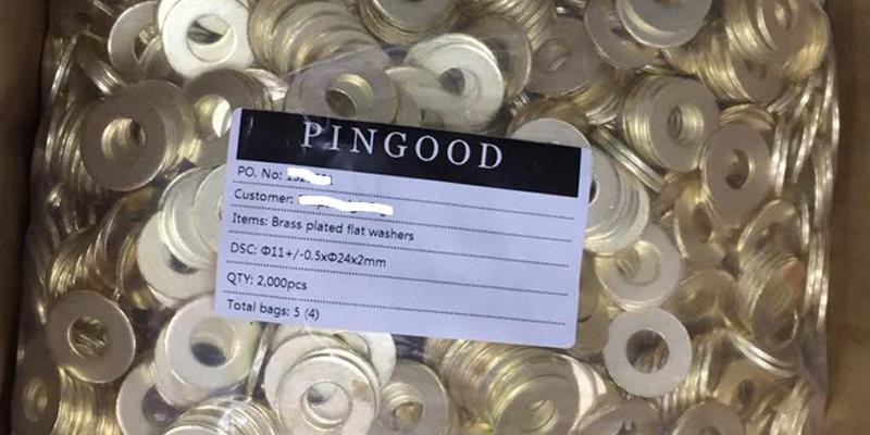 brass plated flat washers manufacturer 