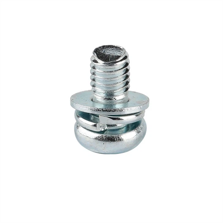 Small phillips micro blue sems screw