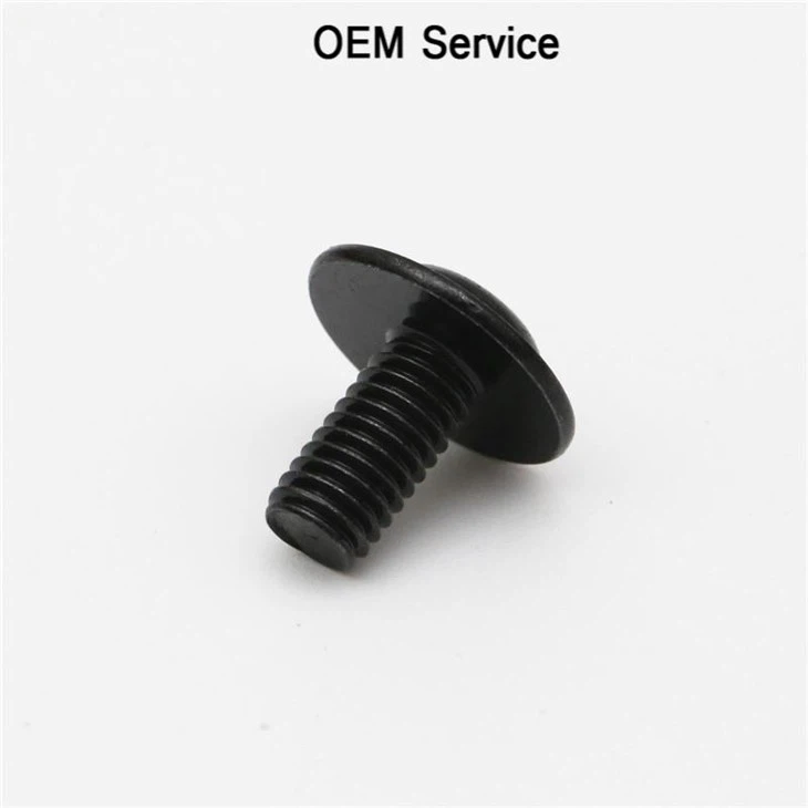 Phillips Pan Head Black Padded Screw