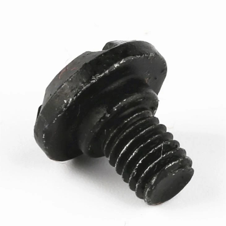 Quality Slotted Black Zinc Special Head Screw