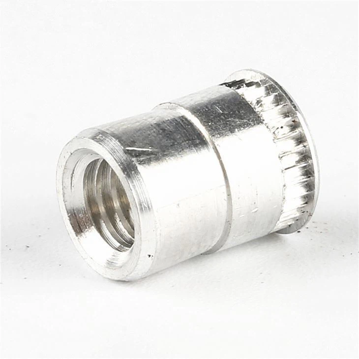 Stainless Steel White Hollow CNC Spare Parts