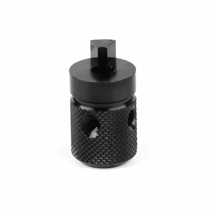 Aluminum black anodized CNC camera parts