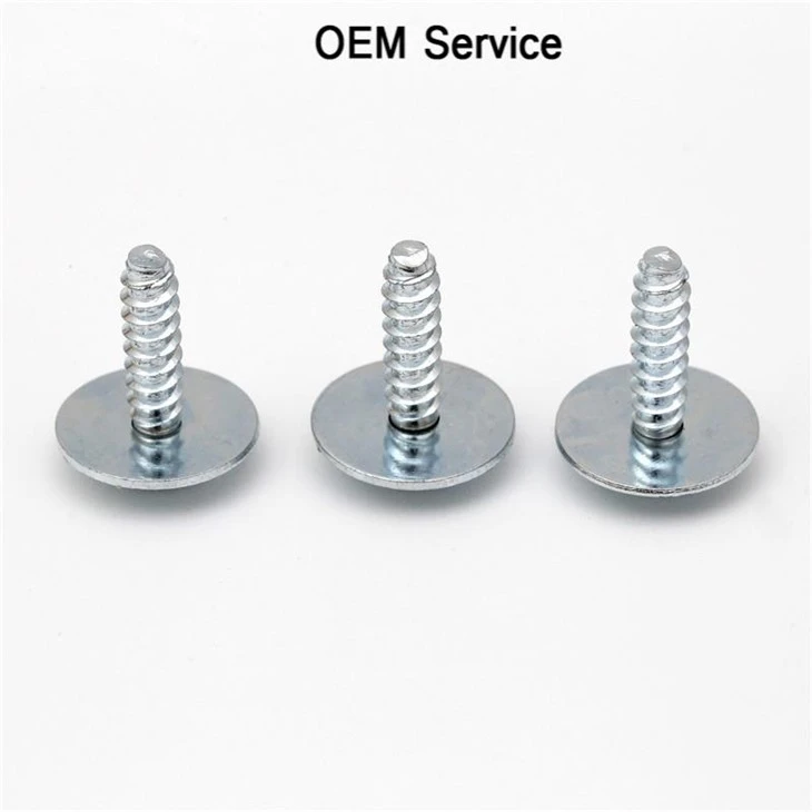 Zinc Plating Pan Head Screw With Washer
