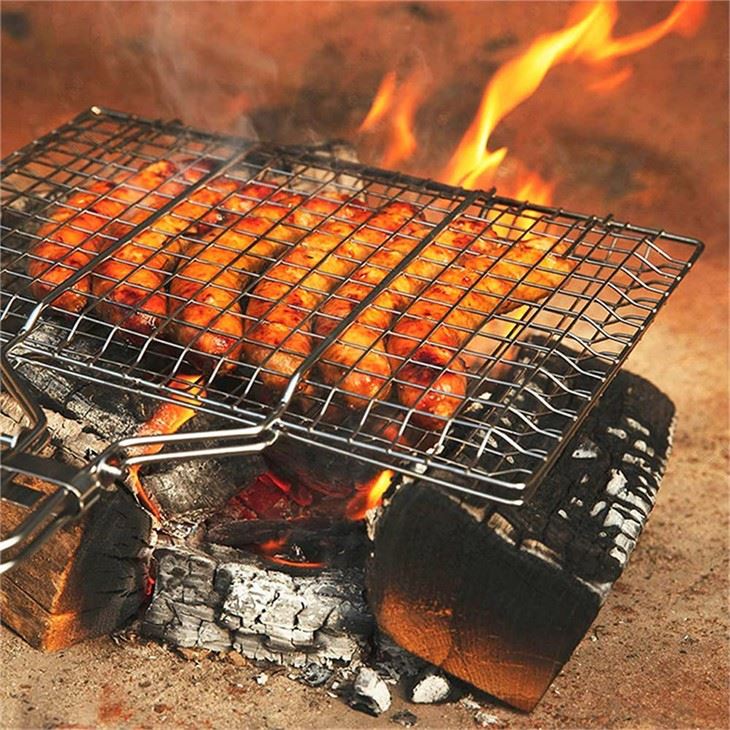 Bakul Udang Bakar Keluli Tahan Karat